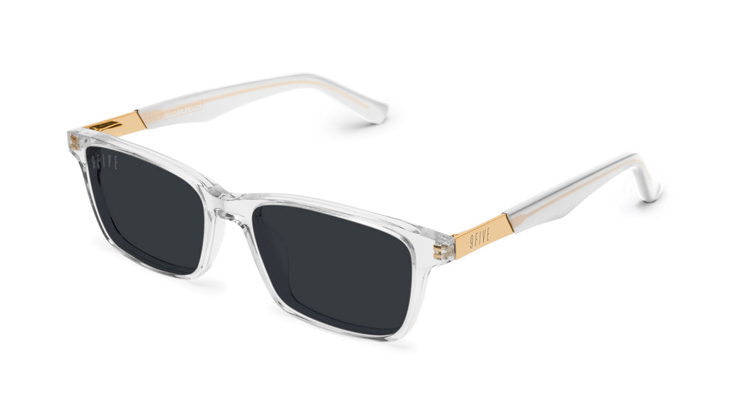 9FIVE La Jolla Crystal & 24K Gold Sunglasses