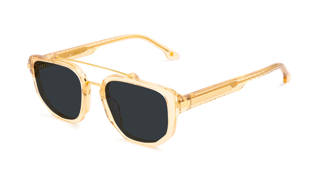 9FIVE Lawrence Gold Snake - Sunglasses