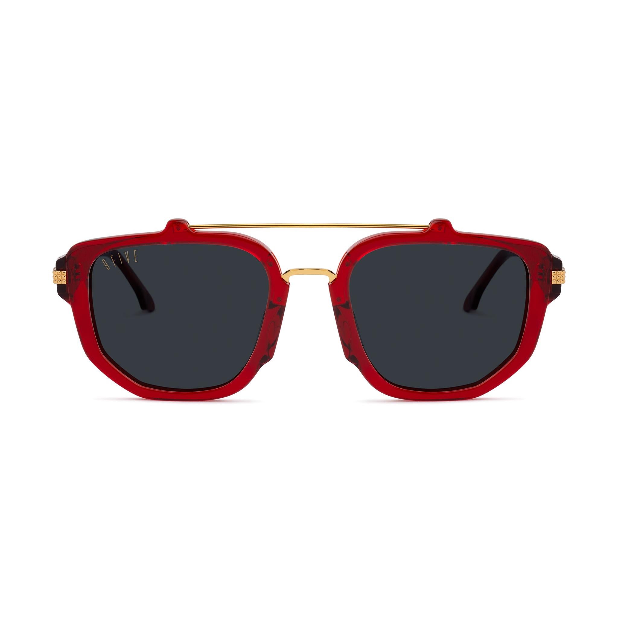 9FIVE Lawrence Ruby Sunglasses