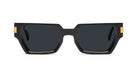 9FIVE Locks Black & 24K Gold Sunglasses