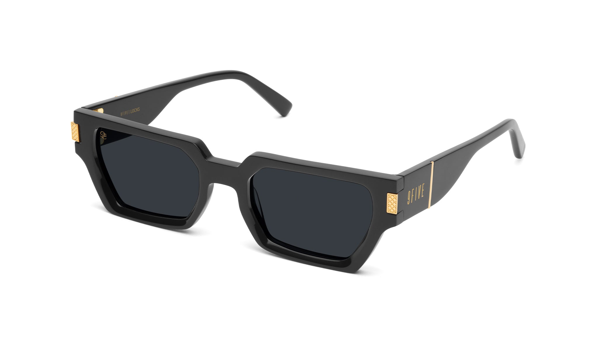 Louis Vuitton Square Gold Frame Men's Sunglasses