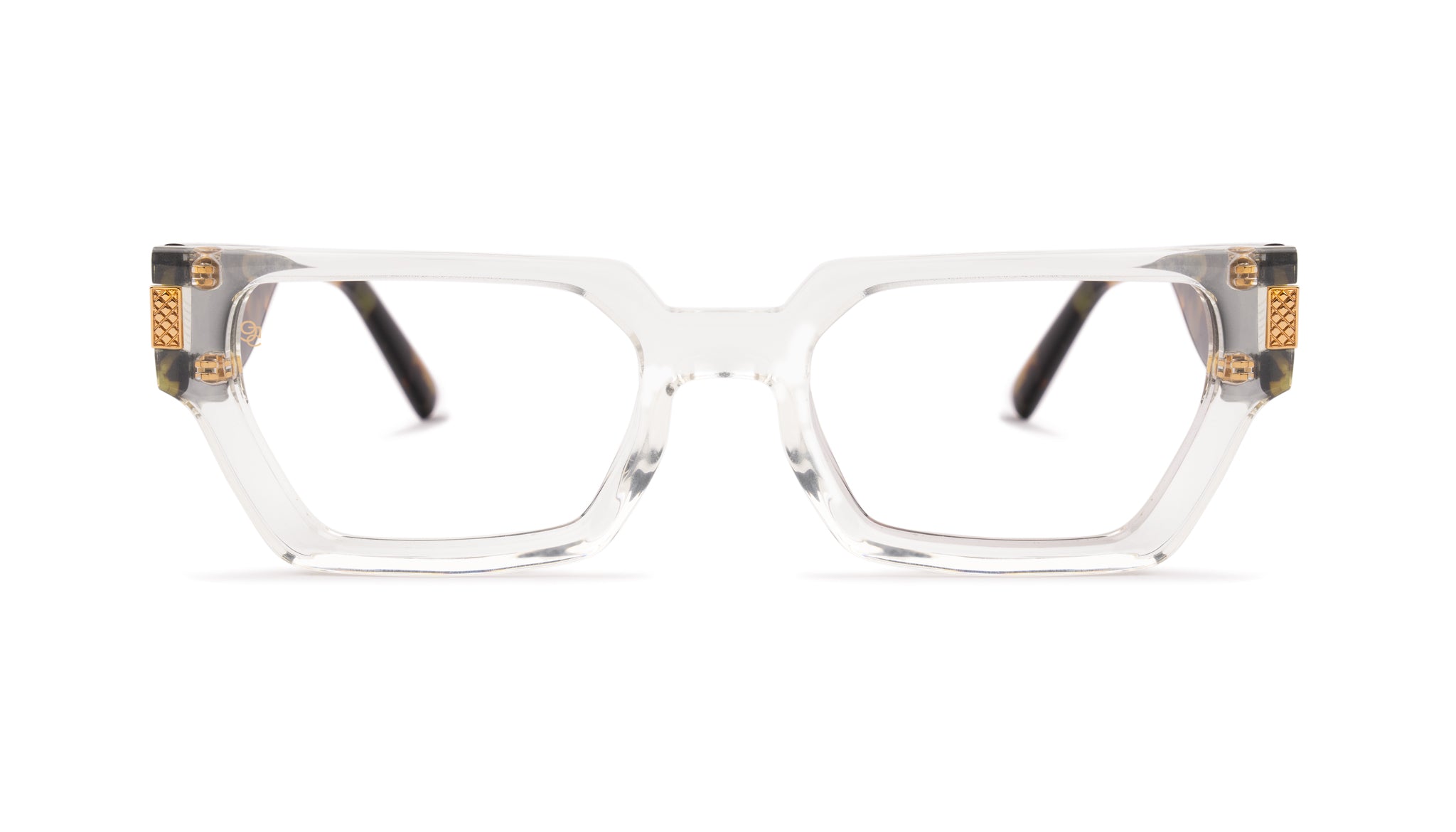9FIVE Locks Black & White Onyx Clear Lens Glasses Rx – 9FIVE Eyewear