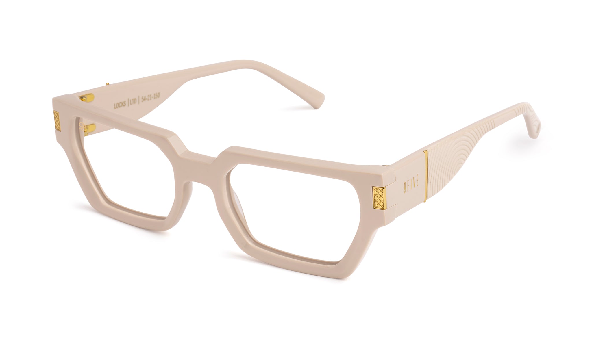 9FIVE Locks Zen Clear Lens Glasses
