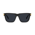 9FIVE Ocean Black & 24K Gold Sunglasses — front [g:black s:all o:1]