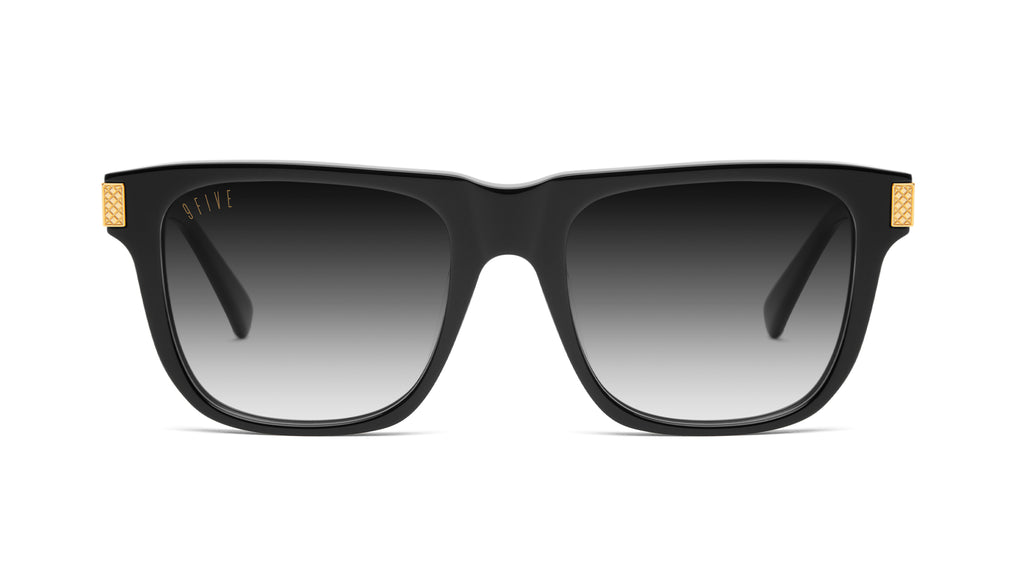 9FIVE Ocean Black & 24K Gold - Gradient Sunglasses