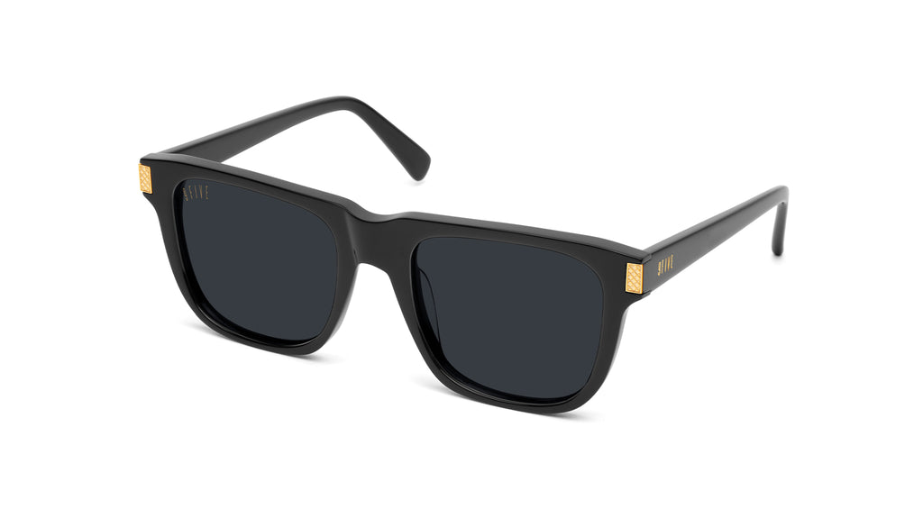 9FIVE St. James Black & 24k Gold Sunglasses – 9FIVE Eyewear