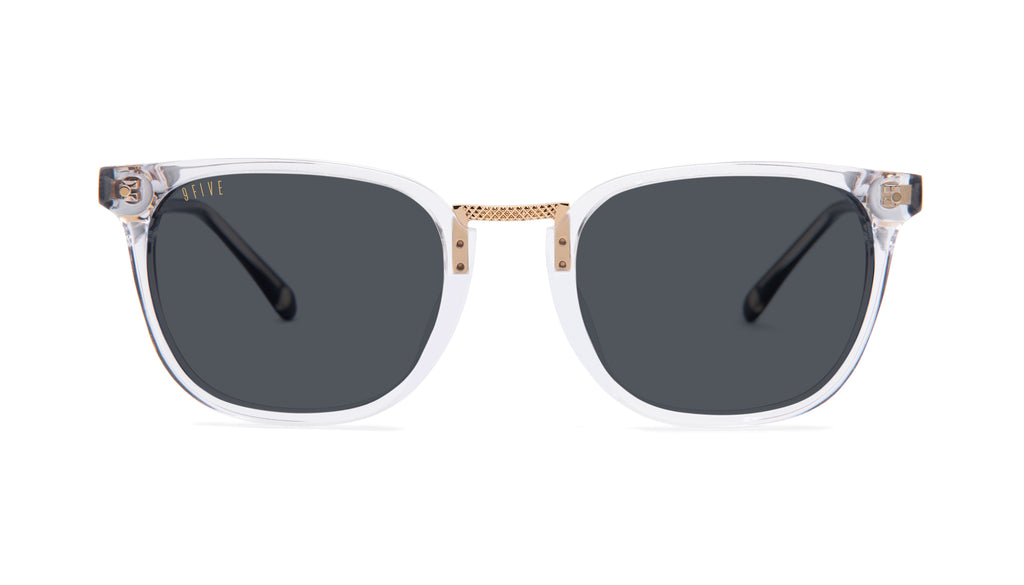 9FIVE Olson Black Ice Gold Sunglasses