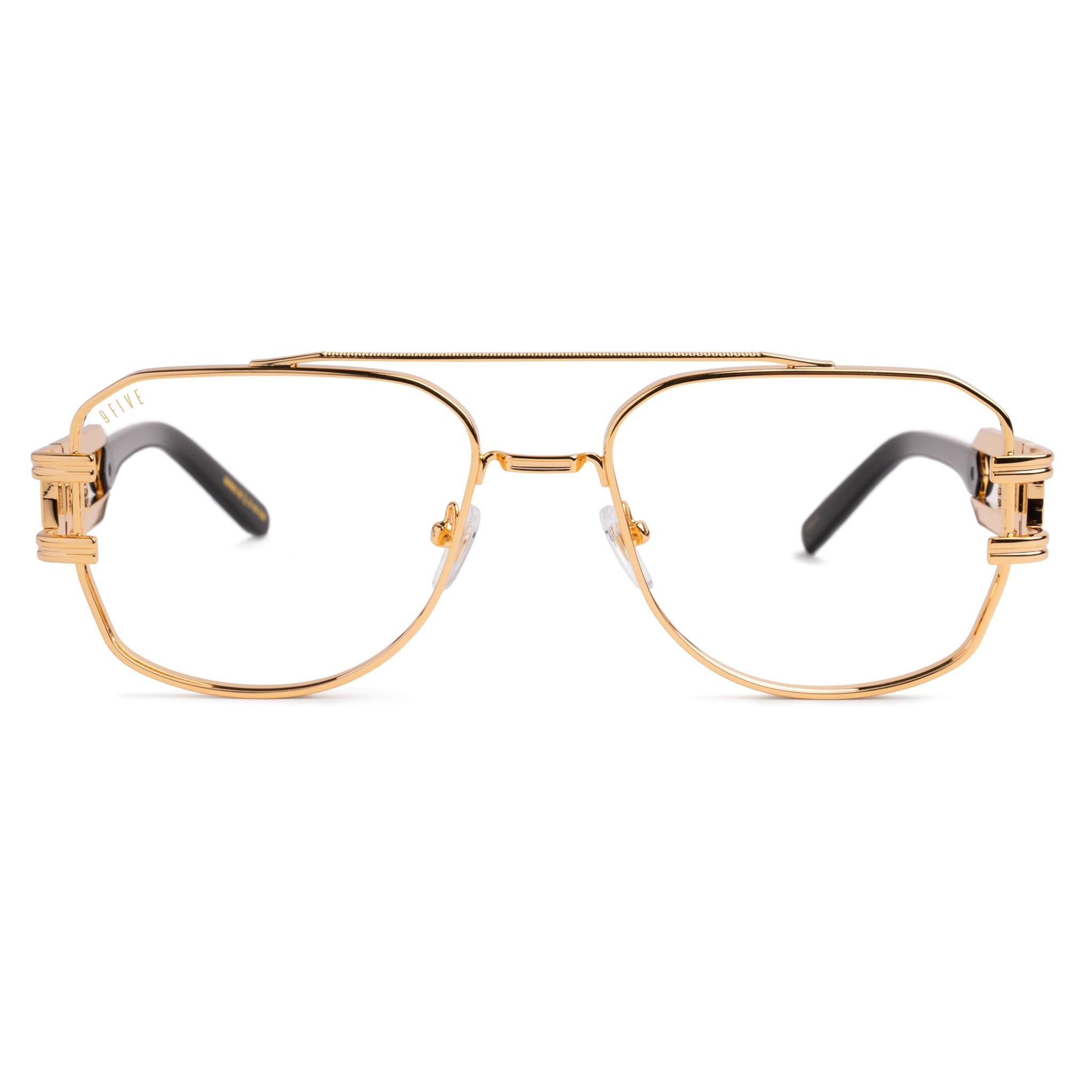 9five royals aviator oversized reader glasses