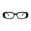 9FIVE Soma Black & 24K Gold Clear Lens Glasses