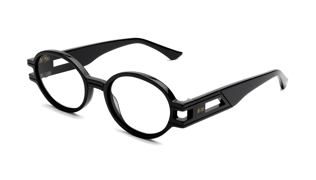 9FIVE St. James SE Black Clear Lens Glasses