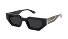 9FIVE Vincent Black & 24K Gold Sunglasses