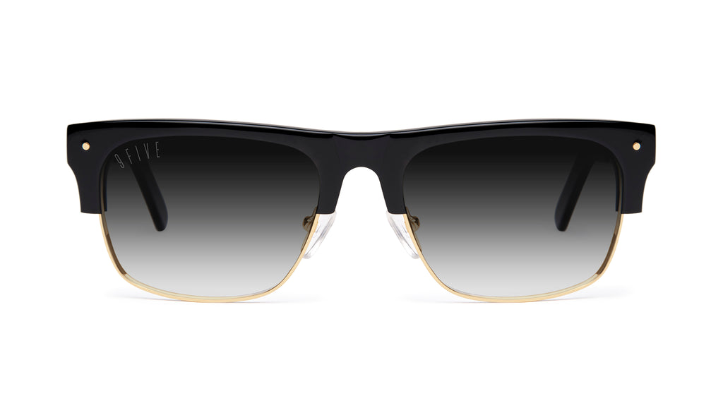 9FIVE Watson 2 Black & 24K Gold - Gradient Sunglasses
