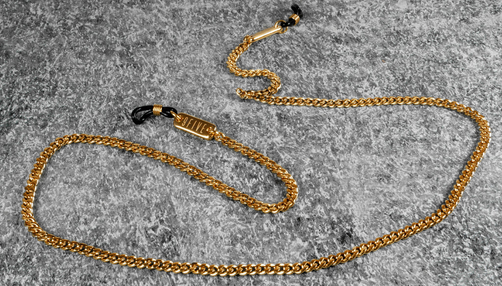 9FIVE 24k Gold Eyewear Lanyard Eyewear Chain