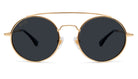 9FIVE 50-50 24K Gold XL Sunglasses
