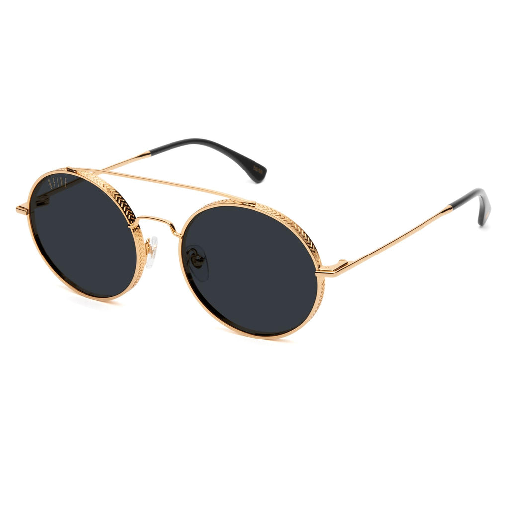 9FIVE 50-50 24K Gold XL Sunglasses Rx